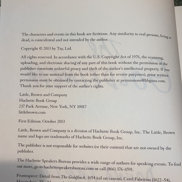 The Goldfinch Tartt, Donna Published by London Little Brown 2013 First Ediiton - Picture 6 of 14